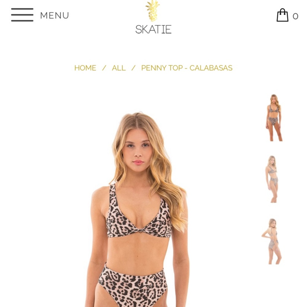SKATIE SWIM - Penny Top